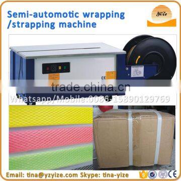 carton strapping machine / semi automatic belt strapping machine