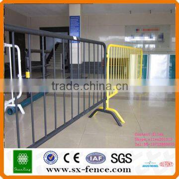 Factory Direct PVC Powder Coated Color Metal Crowd Control Barrier photo-4