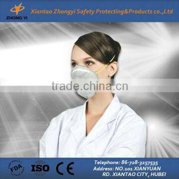 With active carbon N95 face mask