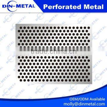 Steel Perforated Metal Screen Sheet on CNC Punching Machining