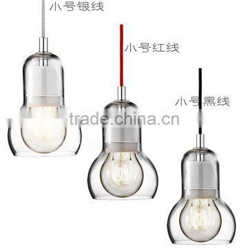 Hot glass pendant lamp for indoor decoration