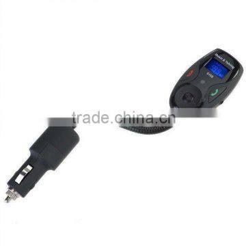 Hot Sales! New Universal High Quality Wireless Bluetooth Handsfree Car Kit Fm Transmitter Modulator Car Mp3 Player With Mic photo-2
