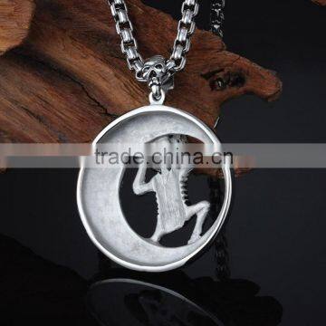 Personalized Design Skull Jewelry Wholesale Arrowhead Pendant photo-2