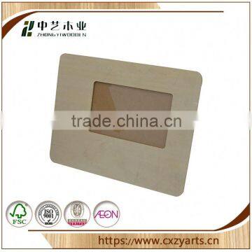 Special Natural china factory customized wood photo frame picture frame