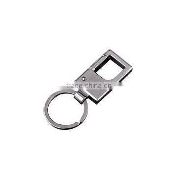 Romatic Heart Shape Keychain Couple Heart Metal Keychain with Keyring