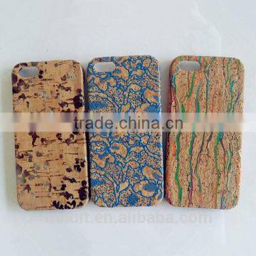 For Apple iPhone 5 Natural Confetti Wood Cork Phone Hard Case Cover Skin