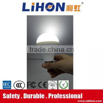 Foshan Lihong color temperature adjustable smart charge LED light bulb