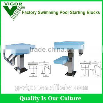 China Factory supply best Swimming Pool Competition Equipment Starting Blocks