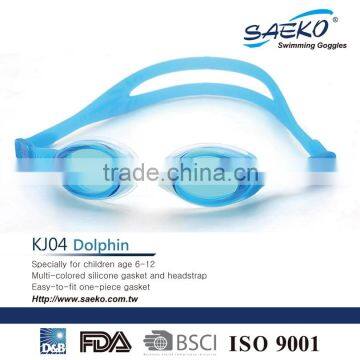 Dolphin - Children Non-toxic Gasket Seal CE Certificated Kids Junior Swimming Goggles photo-5