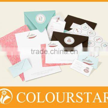 Aquous coating envelope folder