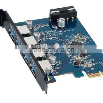 4ports USB3.0 Express Card, PCI-E Express Card,4 Port Usb Express Card photo-3