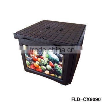 Multi-function supermarket fruit and vegetable display rack