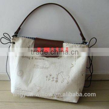 new cheap wholesale china canvas handbag with handle