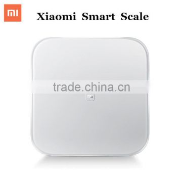 100% Original Xiaomi Scale Mi Smart Weighing Scale Support Android 4.4 iOS7.0 Bluetooth4.0 Losing Weight Digital Scale White