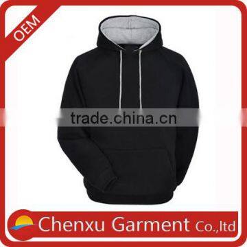 Men Casual Hooded Shirts Bulk Blank Black Sweaters Hoodies Men Custom Print 100% Cotton Hoodies Printing Bulk Hoodies