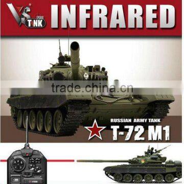 RC TANK/VS TANK PRO 1/24 Russian T72-M1 Green IR Battle