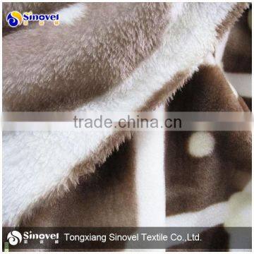 Printed Microfiber Fabric/100%Polyestre printed velvet fabric