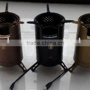 China Wood Burning camping Biomass Pellet Stove wood gas stove cook stove