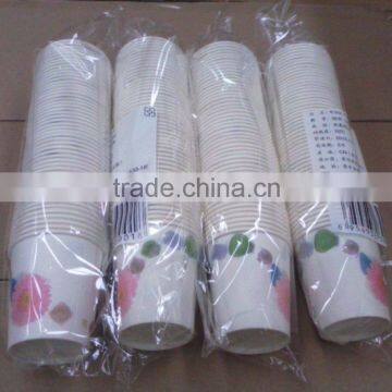 flexo printing custom logo printed disposable cheap paper cups