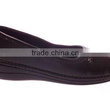 Cheap ladies flat shoes with hand made mark-thread sole