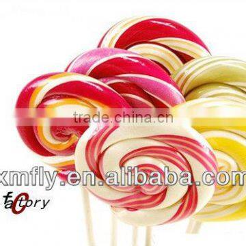 Box Packed Rainbow Swirl Lollipops Candy