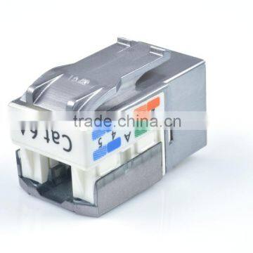 Network Solution Coated Cat 6A RJ45 UTP Keystone Jack photo-4