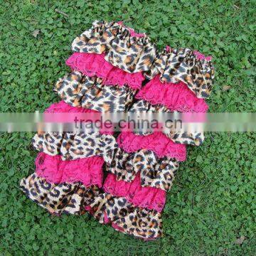 Pretty style girl legwarmer,wholesale ruffle baby leg warmers
