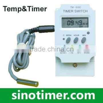 Programmable Temperature Time Switch