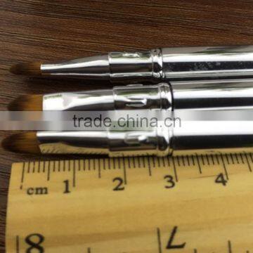 Mini Retractable Brush, Two Head Lip Brush and Concealer Brush, Private Label Mini Brush photo-2