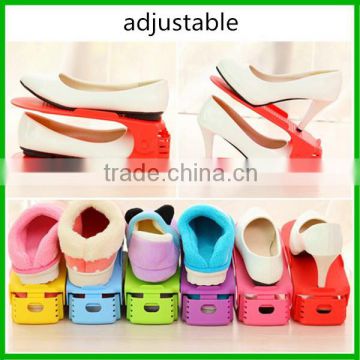 Durable cubby shoe rack for home