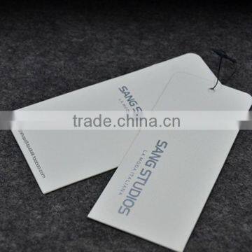 Street Price Gold Foil Hang Tag With Logo Printing photo-5