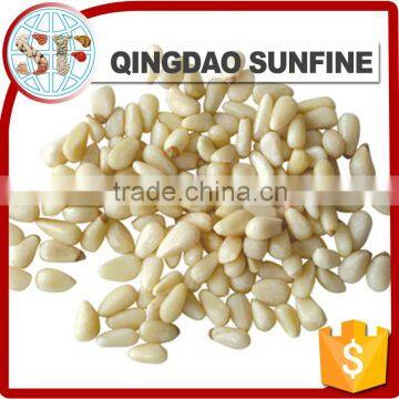 Raw organic pine nuts