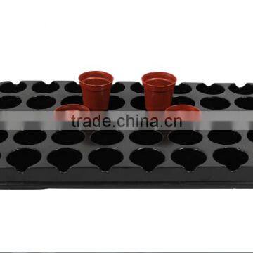 Garden plasitic seed tray with 40 mini flower pot