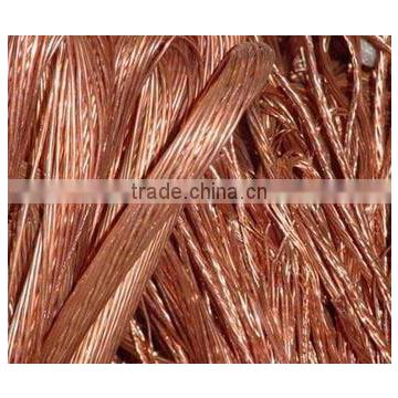 MILLBERRY COPPER wire scraps. Best quality. MINIMUM 99,78% purity