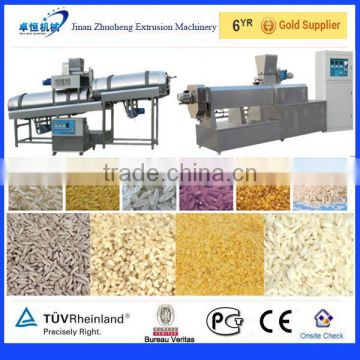 Export reinforced nutritional rice extruder machine processing line