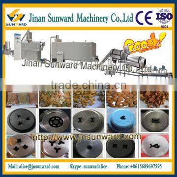 Popular selling dry dog food machine extruder