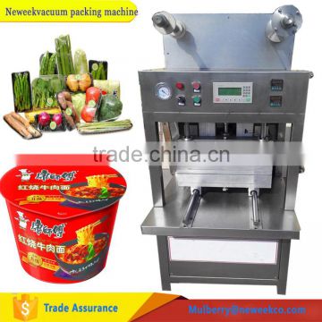 Neweek retain freshness green vegetable sealing plastic case vacuum packing machine