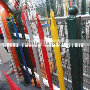 Palisade Fence Panel With Finishing Galvanised and Polyester Powder Coated to Any RAL