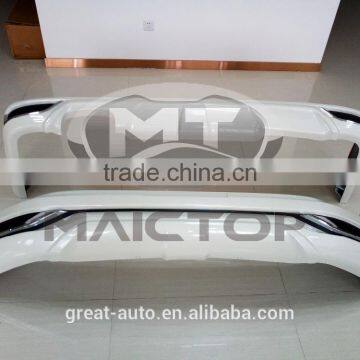 Modellista Style Body Parts Front Bumper Rear Spoiler for 2016 Land Cruiser photo-4