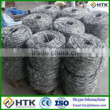 Low Price Manufacture 1.6mm 16G 500meters Sports Netting Barbed Wire photo-4