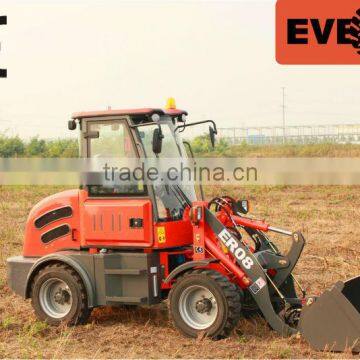 Everun ER08 small farm Wheel Loader for sale mit CE/Euro 3