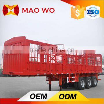 Manufacturer OEM 18 to 80 Ton Bulk Cargo Truck Steel Cage Trailer photo-6