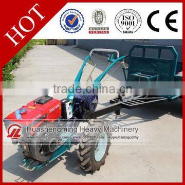 HSM ISO CE 2 Years Warranty Walking Tractor Trailer