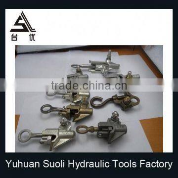 High quality Solid Square Hub twin helix Power Driven Anchor Hot Line Clamp