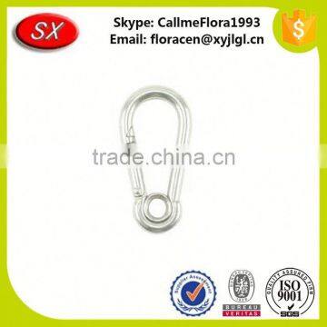 Factory Supply OEM&ODM Customized Carabiner Hook With Eyelet (Galvanized/Nickel/Anode) photo-4