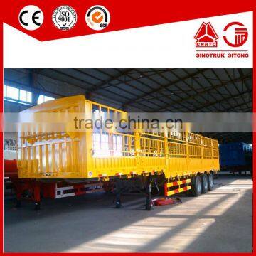 alibaba best sellers steel q345 fence semi trailers best price