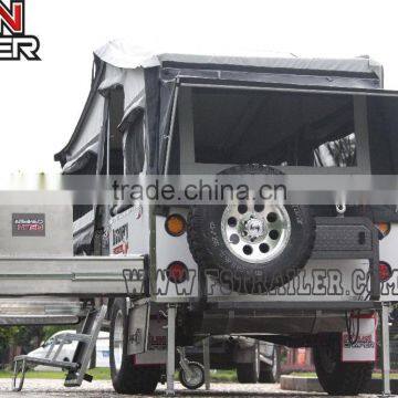Hot Selling Outdoor off Road Hard Floor Camping Trailer photo-3