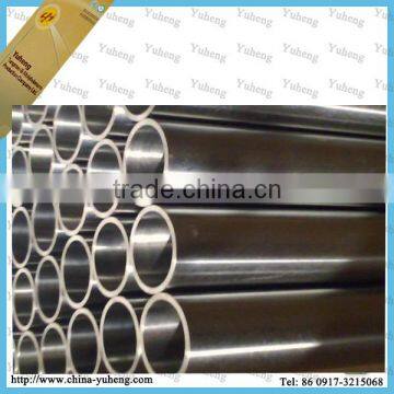 pipes in silver color seamless titanium bike tube