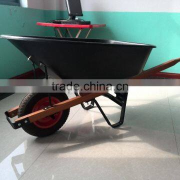 100L Plastic Wheelbarrow With Pneumatic Wheel photo-3