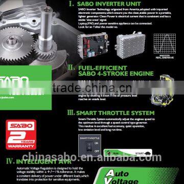 1--3KW Portable Digital Inverter Gasonline Generator Sales Promotion photo-2